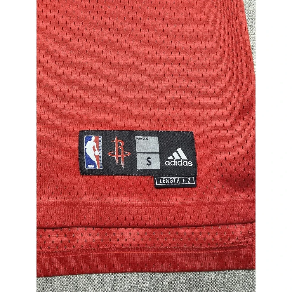 Houston Rockets Jersey Mens Small Red NBA Basketball McGrady 1 Adidas Length +2